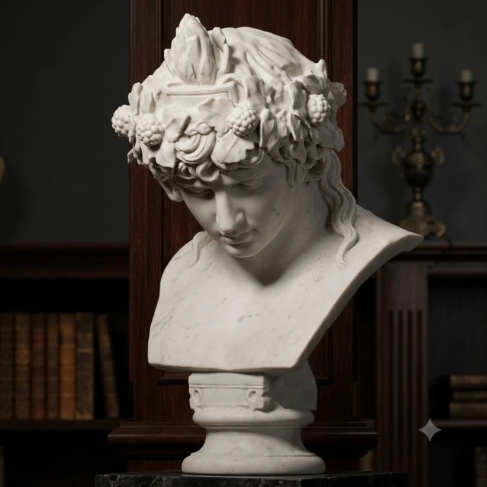 statua classica d'arredamento