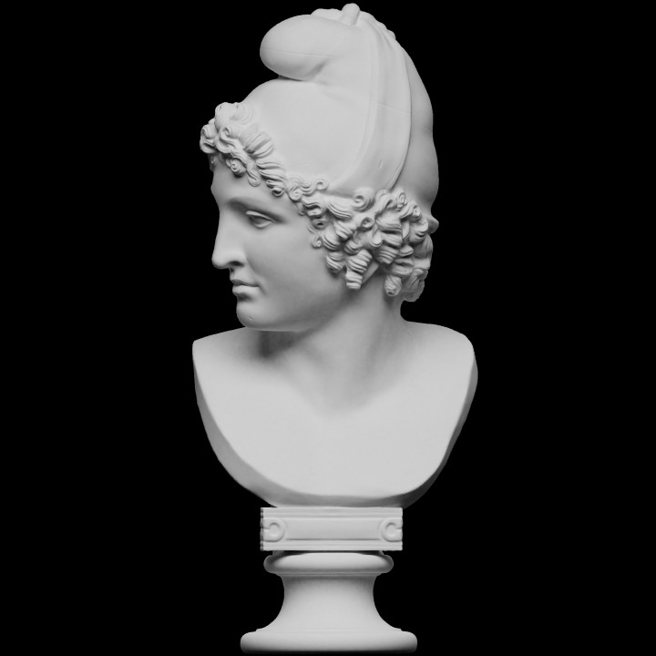 Statua Busto di Paride - Canova 30cm