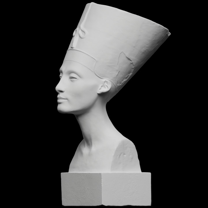 Statua busto di Nefertiti 25cm