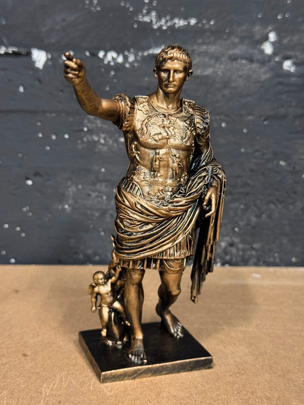 Statua Augusto di Prima Porta 14cm