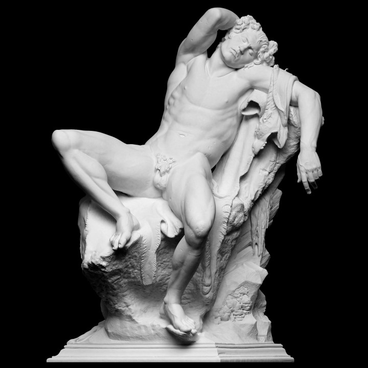 Statua Fauno di Barberini 15cm