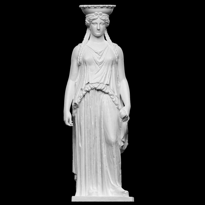 Statua Cariatide C, Eretteo dell'Acropoli 25cm