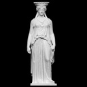 Statua Cariatide C, Eretteo dell'Acropoli 25cm