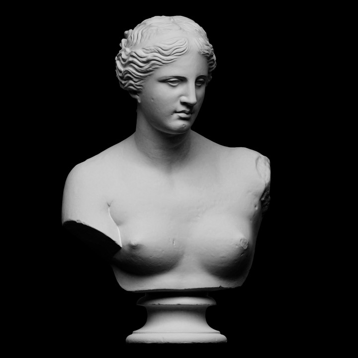 Statua busto Venere di Milo 30cm