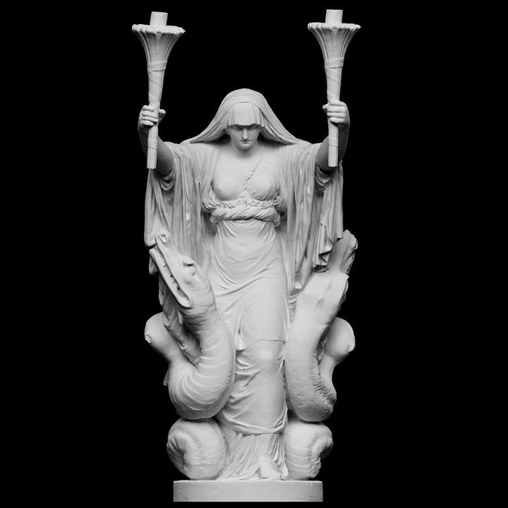 Statua Cerere alla ricerca di Proserpina 25cm