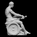 Statua Ludovisi Ares 14cm