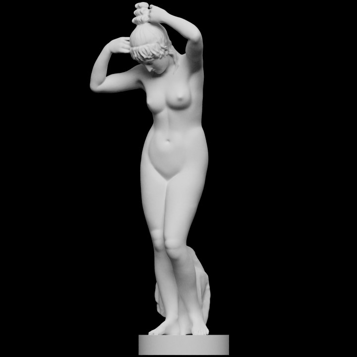 Statua bagnante di François Marin 25cm