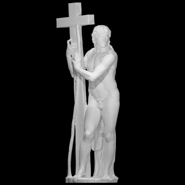 Statua Cristo risorto 25cm