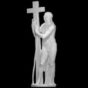 Statua Cristo risorto 25cm