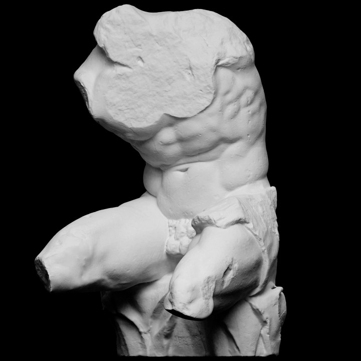 Statua Torso Belvedere 23cm