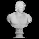 Statua Busto Antinoo 30cm