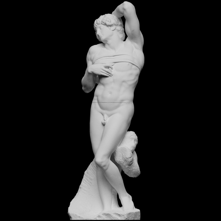 Statua Schiavo Morente 25cm